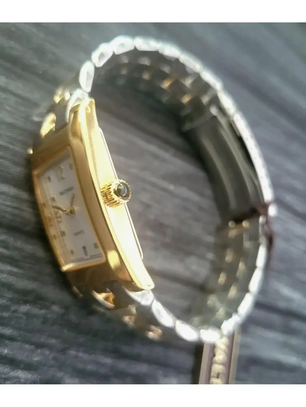 Brand‎ New Vintage Waltham 2 Tone White Enamel Men's Watch